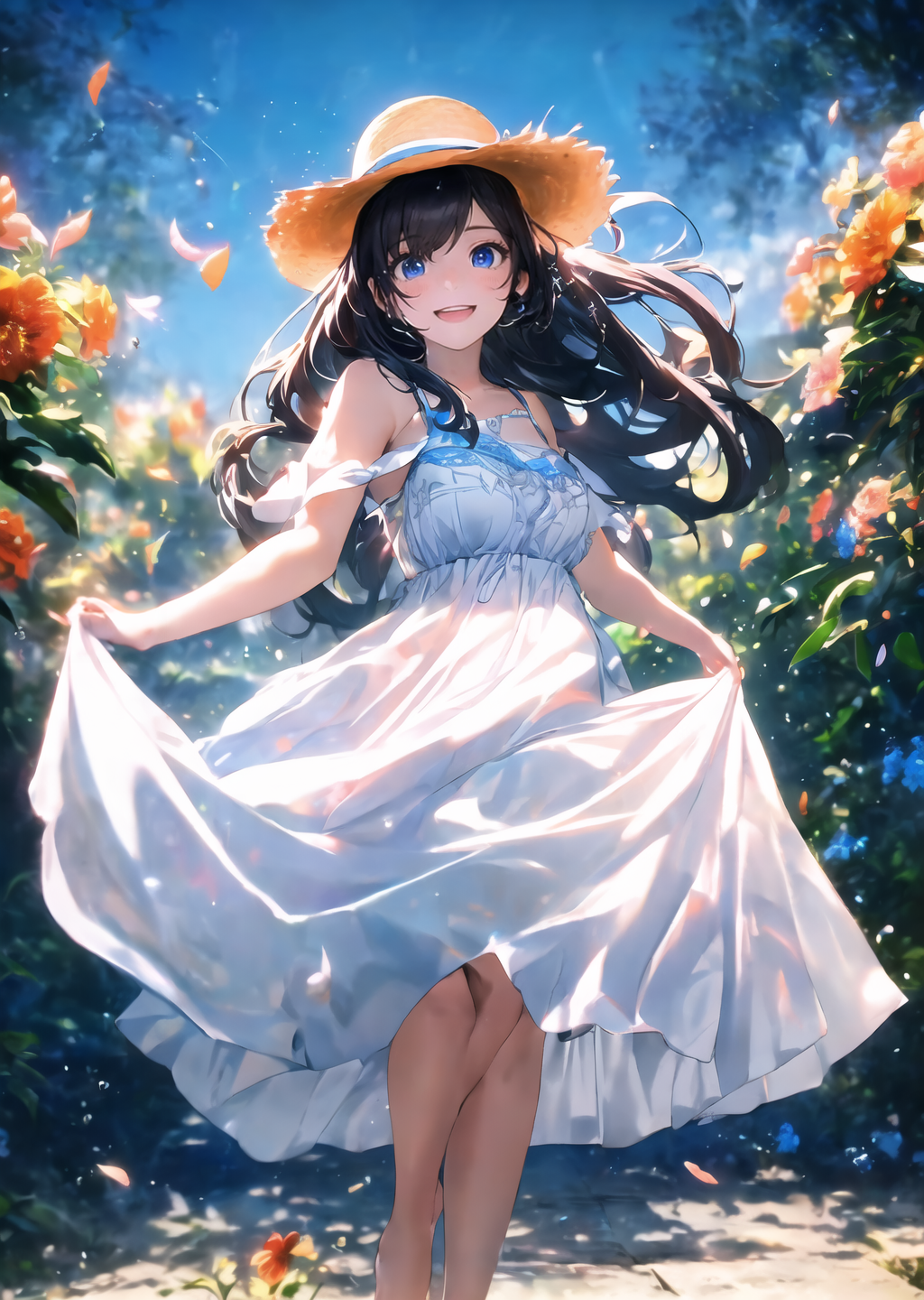 02854-2565079707-Water,colorful flowers,outdoors,exaggerated viewing Angle,super wide Angle lens,depth of field,perspective,bright,fun,cheerful,1.png